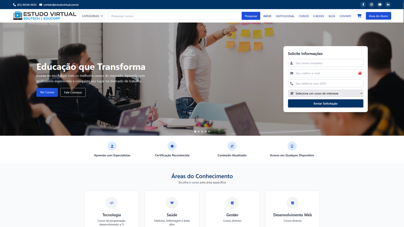 Transforme Conhecimento em Resultados