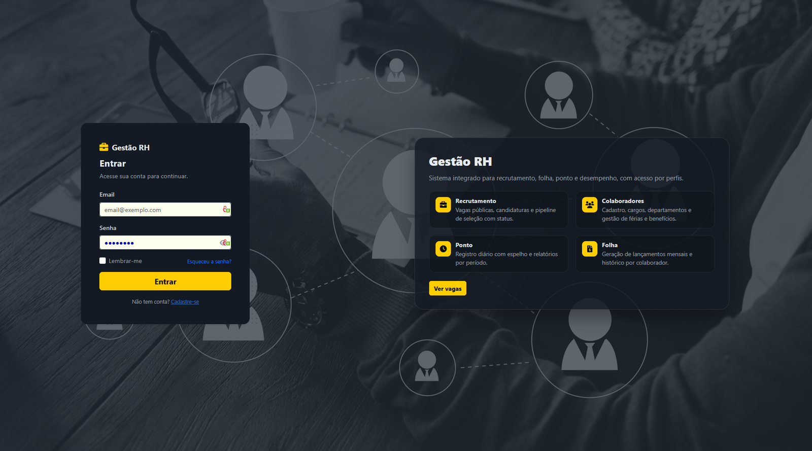 Sistema de Gestão de RH